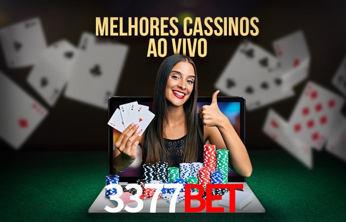A Experiência Imersiva dos Cassinos Ao Vivo no 3377BET